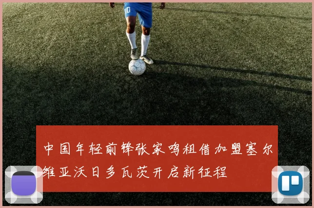 中国年轻前锋张家鸣租借加盟塞尔维亚沃日多瓦茨开启新征程
